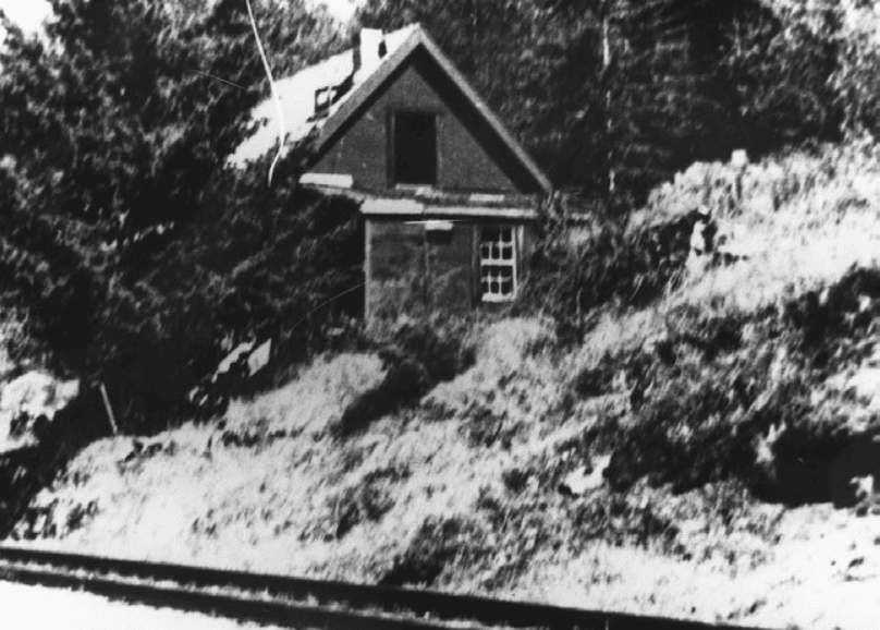 Ruth Station in Myra Canyon